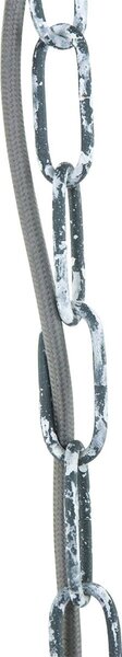 Steinhauer Lampa wisząca Mexlite Densi, możliwość ściemniania, aluminiowy / szary / cynkowy, salon / jadalnia, metal, industrialny