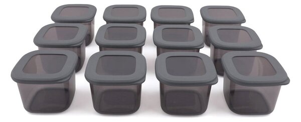 Plastikowe pojemniki 12 szt. na żywność Fresco – Hermia