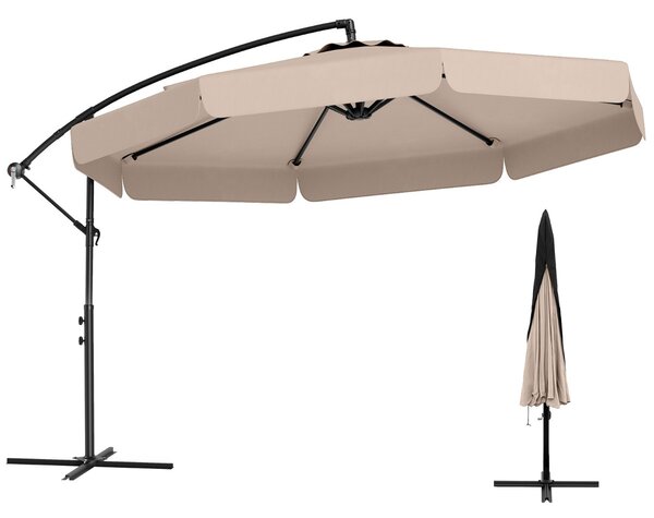 Parasol ogrodowy 305 cm z pokrowcem