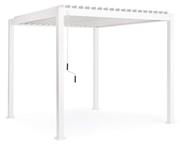 Biała pergola ogrodowa Ocean 3x3