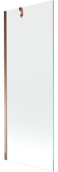 Mexen Next parawan nawannowy 1-skrzydłowy 70 x 150 cm, transparent, różowe złoto - 895-070-000-00-00-60