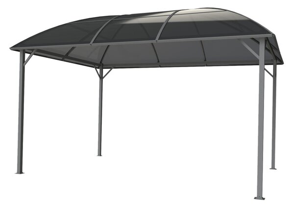Metalowa altana Dominikana 3x4 Garden Point antracyt