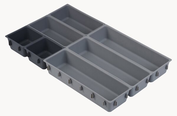 Organizer do szuflady Blox, komplet 7 elem