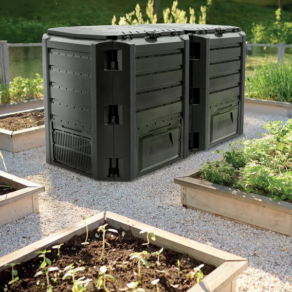 Kompostownik ogrodowy - Compogreen 800 l czarny Prosperplast