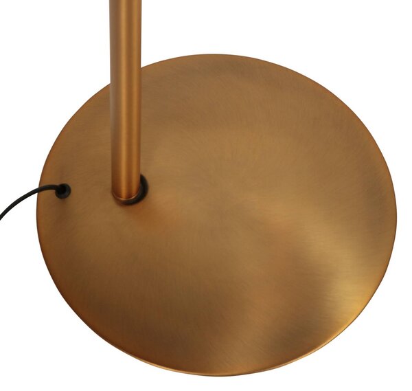 Steinhauer Lampa stojąca Daphne, możliwość ściemniania, brązowy / mosiężny, salon / jadalnia, metal, nowoczesny