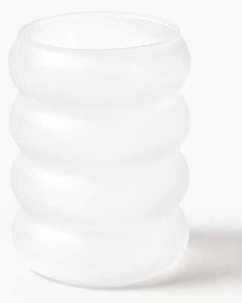 Komplet szklanek ze szkła dmuchanego Bubbly, 4 elem