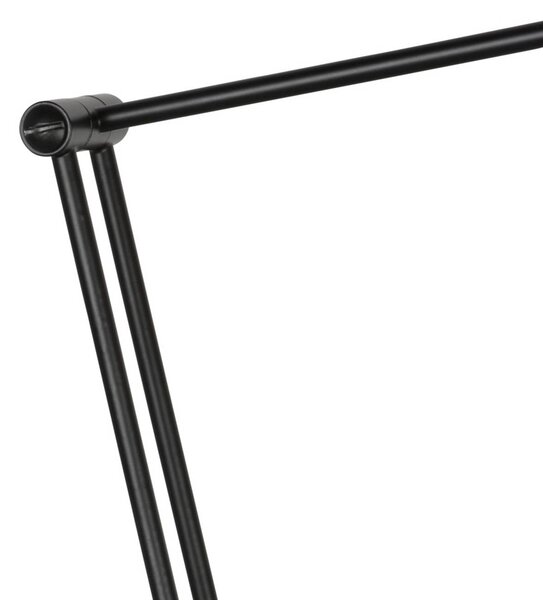 Steinhauer Lampa stołowa Zenith, możliwość ściemniania, czarny, biuro, metal, nowoczesny
