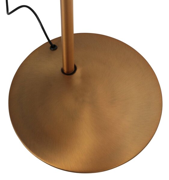 Steinhauer Lampa stojąca Daphne, możliwość ściemniania, brązowy / mosiężny, salon / jadalnia, metal, nowoczesny
