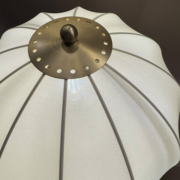 Elstead Lampa stołowa Crosby, mosiężny / złoty, salon / jadalnia, metal, vintage
