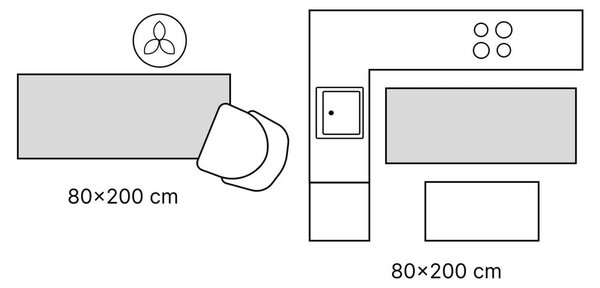 Beżowy wełniany chodnik tkany ręcznie 80x200 cm Scala – Villeroy&Boch
