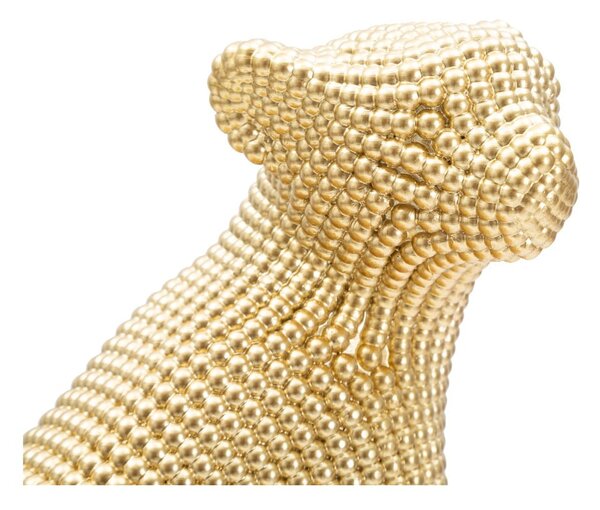 Figurka w dekorze w kolorze złota Mauro Ferretti Leopard