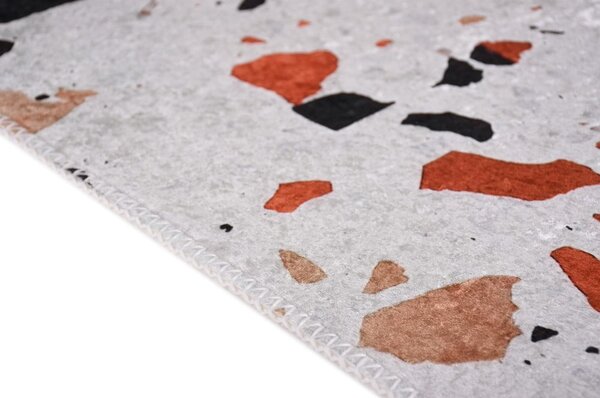 Pomarańczowo-kremowy dywan odpowiedni do prania 60x100 cm Italian Stone – Vitaus