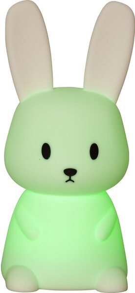 Biała lampka nocna LED dla dzieci Bunny – Star Trading