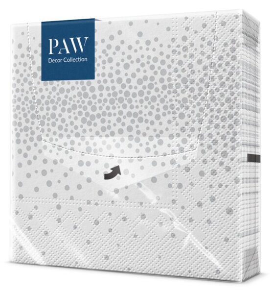 Serwetki papierowe PAW 33x33 cm dekoracyjne stołowe na przyjęcie 20 szt