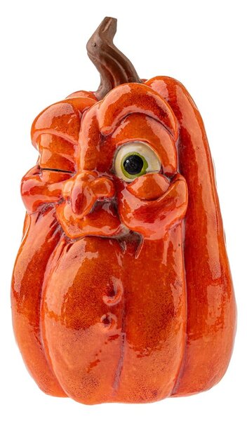 Ceramiczny świecznik z motywem Halloween Pumpkin – Dakls