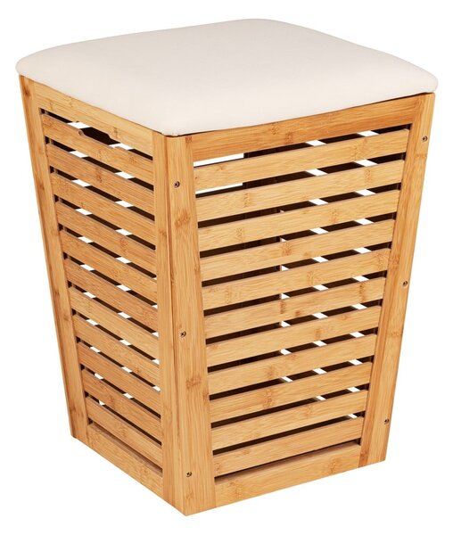 Bambusowy kosz na pranie 55 l – Wenko
