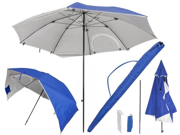 Kreatywny narony parasol plaowy namiot ogrodowy skadany duy
