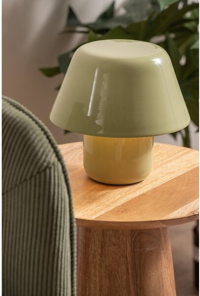Zielona lampa stołowa (wysokość 19 cm) Afan – Leitmotiv