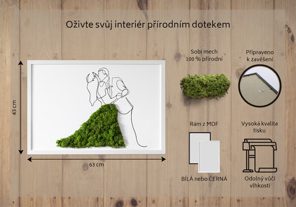 Obraz mech Tańcząca para