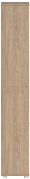 Czterodrzwiowy regał biurowy Sign 80 jackson hickory/biały mat