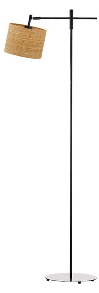 Lampa stojąca podłogowa przegubowa regulowana z abażurem walec 17cm SALIX