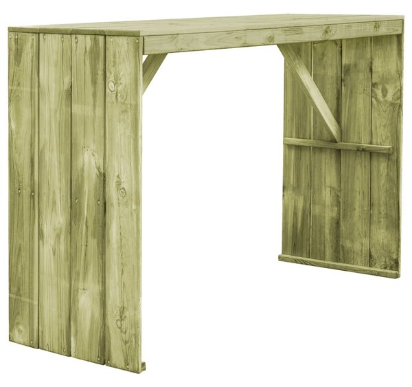 Stół barowy, 170x60x110 cm, impregnowane drewno sosnowe