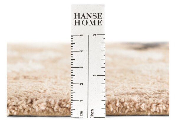 Beżowy bawełniany dywan dziecięcy odpowiedni do prania/tkany ręcznie 120x152 cm Snuggle Pucki – Hanse Home