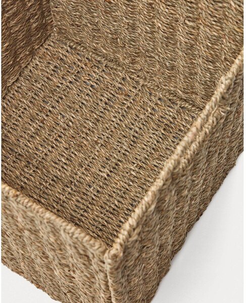 Koszyk do regału z trawy morskiej 32x32x33 cm Tossa – Kave Home