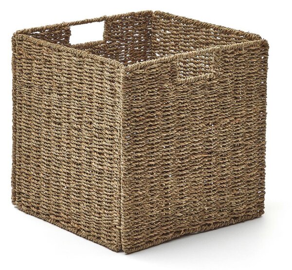 Koszyk do regału z trawy morskiej 32x32x33 cm Tossa – Kave Home