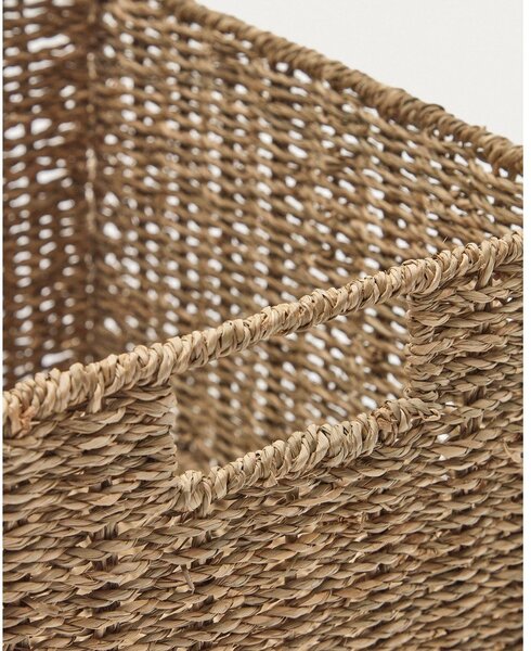 Koszyk do regału z trawy morskiej 32x32x33 cm Tossa – Kave Home