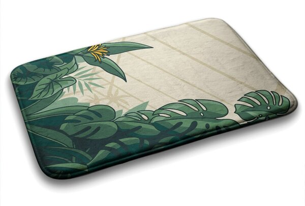 Dywanik pod prysznic Dywanik pod prysznic Rośliny Monstera