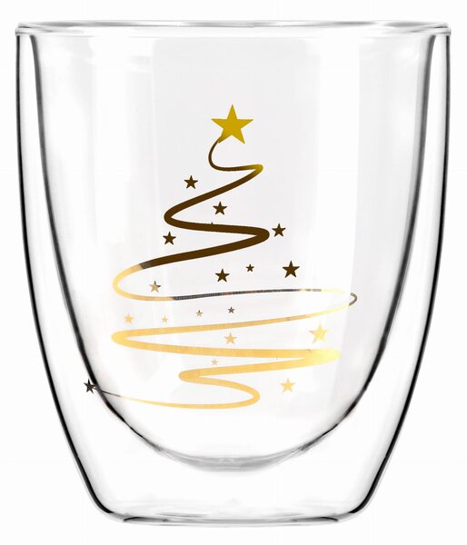 Kompet 2 szklanek z podwójną ścianką 320 ml Amo Xmass Vialli Design