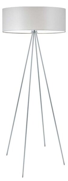 Lampa stojąca podłogowa trójnóg z abażurem walec SOLARIS