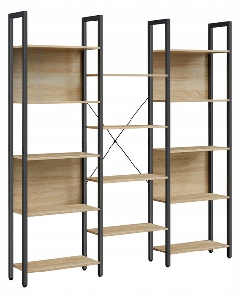Biblioteczka TAYLOR SONOMA 14 półek, 166x158cm