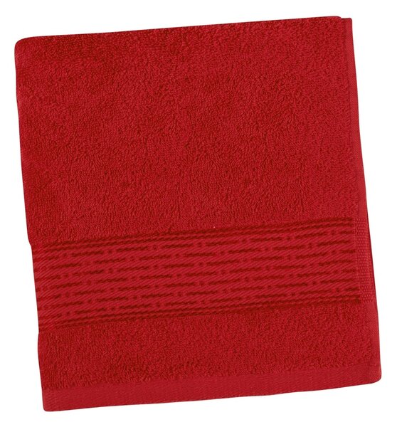 Ręcznik kąpielowy Kamilka Pasek czerwony, 70 x 140 cm