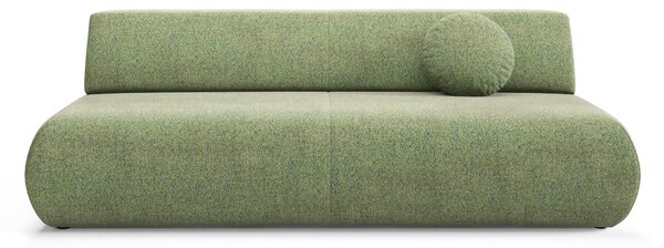 Masseno Sofa DELTA z funkcją spania i pojemnikiem na pościel, Rozkładana sofa - Zielony, PUENTE 34