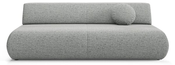 Masseno Sofa DELTA z funkcją spania i pojemnikiem na pościel, Rozkładana sofa - Szary, PUENTE 92
