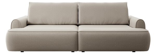 Masseno Sofa MARE z funkcją spania i pojemnikiem na pościel, Rozkładana sofa - Beżowy, ONEGA 2