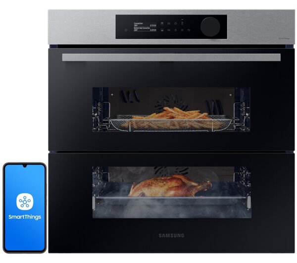 Piekarnik SAMSUNG NV7B5745PAS U2 Elektryczny parowy Czarno-srebrny A+
