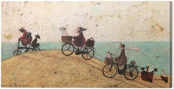 Obraz na płótnie Sam Toft - Electric Bike Ride