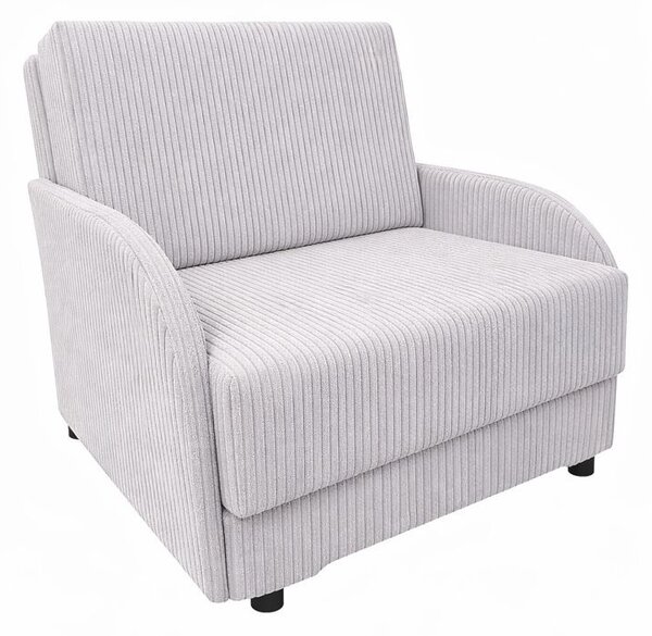 Masseno Sofa TIGO z funkcją spania i pojemnikiem na pościel, Rozkładana sofa - Beżowy, POSO 100