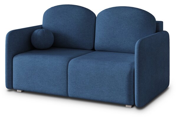 Masseno Sofa SUVI II z funkcją spania i pojemnikiem na pościel, Rozkładana sofa - Niebieski, NEVE 77
