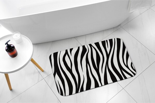 Dywanik pod prysznic Dywanik pod prysznic Zebra Paski