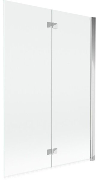Mexen Mist parawan nawannowy 2-skrzydłowy prawy 120 x 150 cm, transparent, chrom - 8A9-120-002-01-00-P