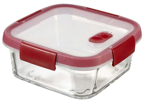 Pojemnik szklany CURVER Smart Cook 235706 0.7 l Czerwony