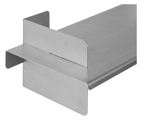 Metalowa półka w kolorze srebra 120 cm Tivo – noo.ma
