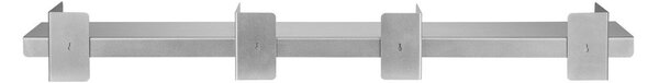 Metalowa półka w kolorze srebra 120 cm Tivo – noo.ma