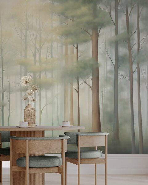 Fototapety Abstrakcyjny las liściasty, Fototapety Natura, w05673 : Uwalls.pl