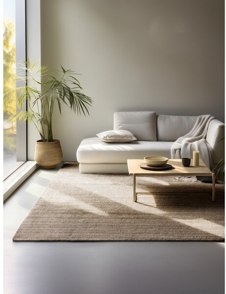 Szarobrązowy dywan z juty 60x90 cm Bouclé – Hanse Home