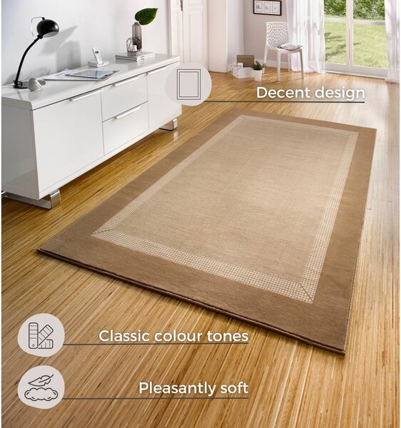 Beżowo-brązowy dywan Hanse Home Basic, 120x170 cm